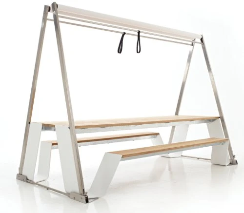 Hopper vierkante parasol