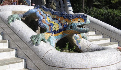 Parc Güell Hagedis