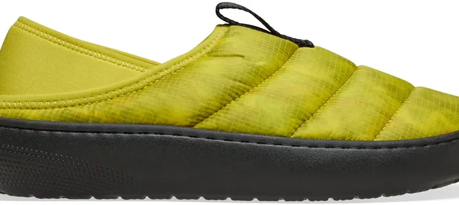 Waarschijnlijk de beste Crocs Camping-sloffen voor de winter. Waarschijnlijk de beste Crocs Camping-sloffen voor de winter.