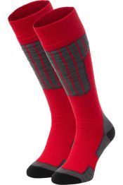 Skisok Essential 2 Pack | Rood | 35 38
