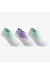 Tennissokken rs 160 kinderen laag 3 paar roze wit marineblauw