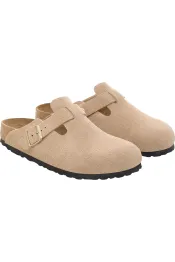 boston suède slippers
