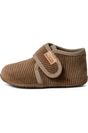 kid's cord klettschuh pantoffels maat 29