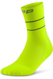women's pro run reflective mid cut 2.0 hardloopsokken maat iv