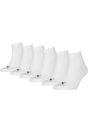 quarter plain sokken senior (6 pack)