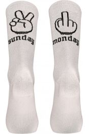 sunday monday sock fietssokken maat l
