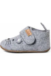 kid's mani maus klettschuh pantoffels maat 28